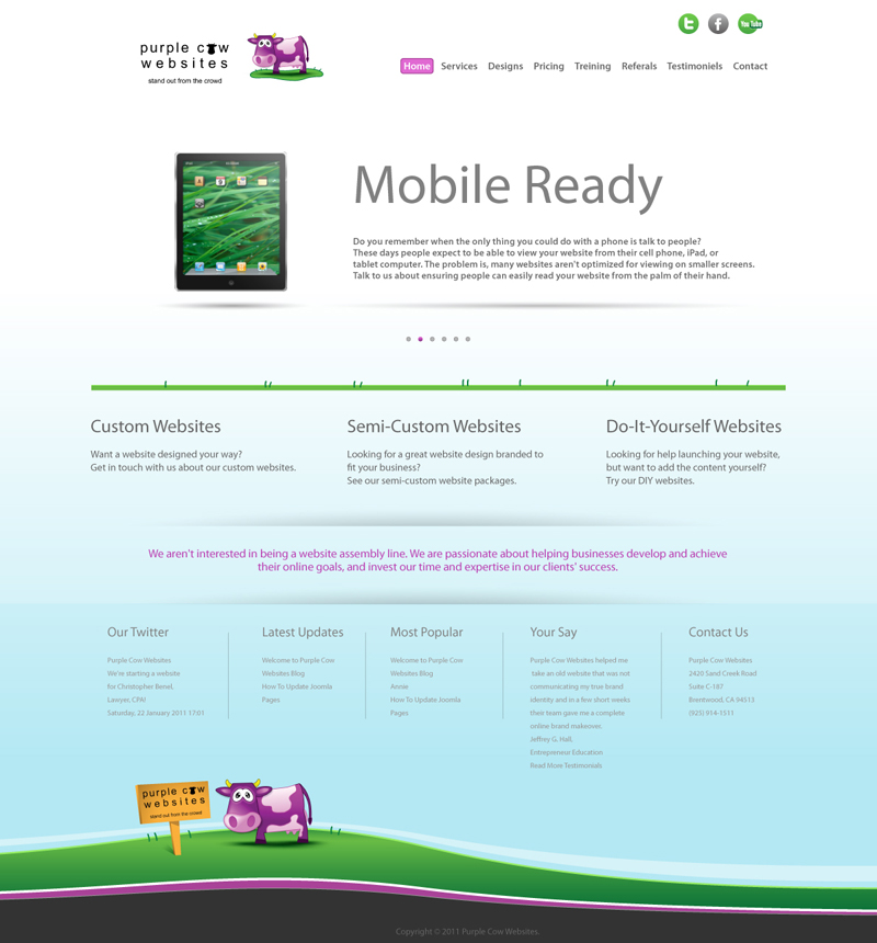Purple Cow Websites Purple Cow Websites
